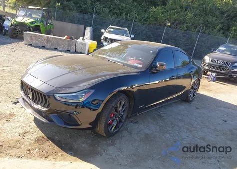 2019 Maserati Ghibli S Gransport from USA, damaged, VIN ZAM57YSS1K1339566